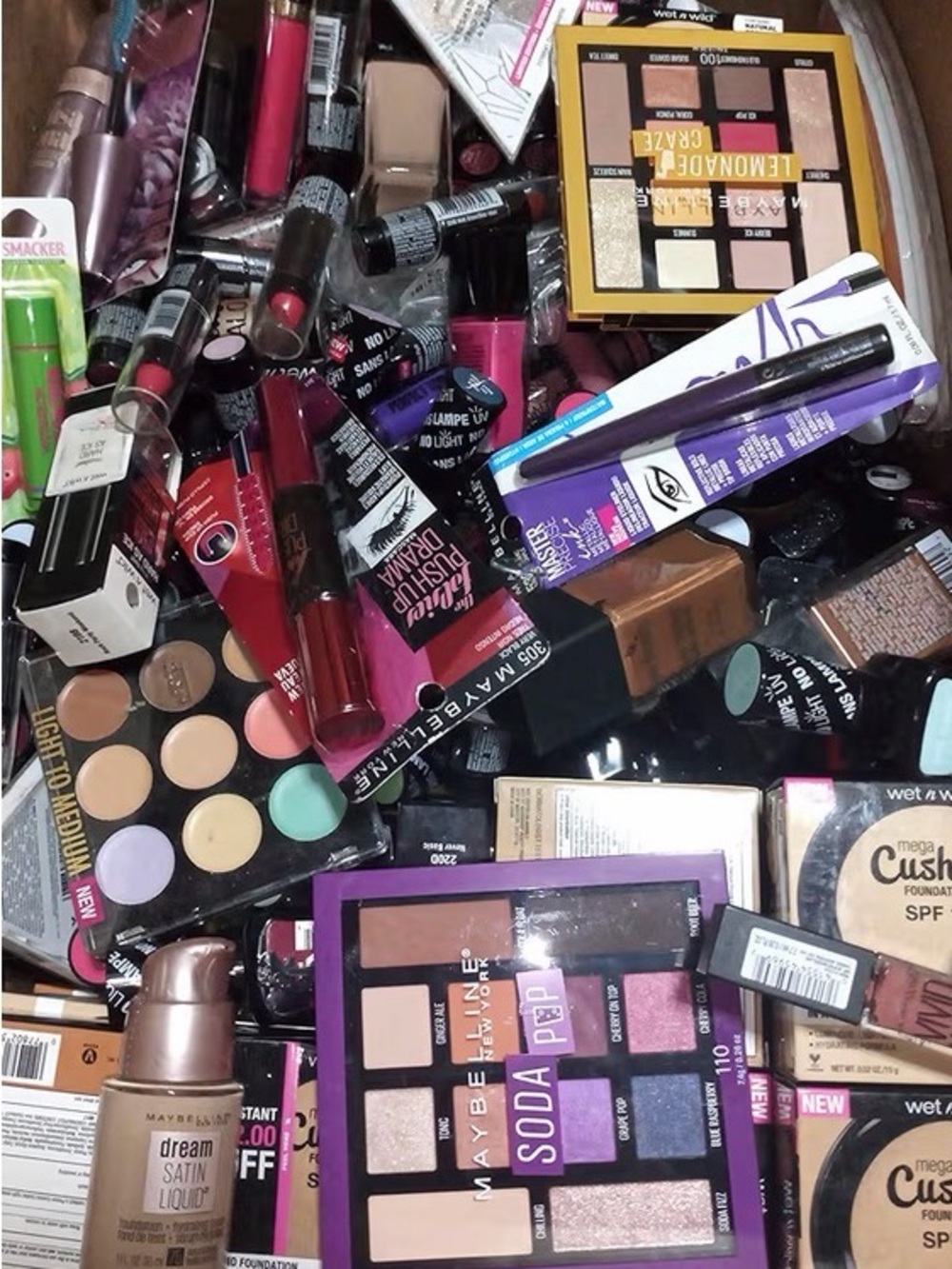 Mystery makeup box